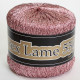 Пряжа Люрекс Ламе 550 / Lurex Lame - цвет 910 Розовый