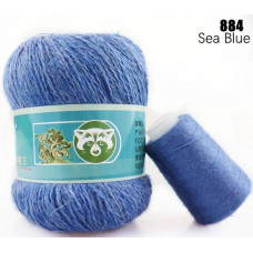 Пряжа Menca Пух норки ( синяя этикетка ) цвет 884